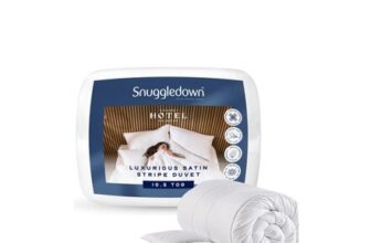 White Snuggledown Hotel Duvet, 10.5 Tog, All-Season, Breathable