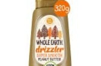Whole Earth Drizzler Smooth Peanut Butter320g