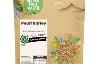Wholefood Earth Pearl Barley 500 g GMO Free High Fibre