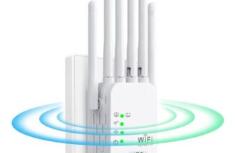 WiFi Extender 1200Mbps Dual Band Ethernet Port