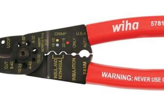Wire 5-in-1 Combination Strippers & Crimpers