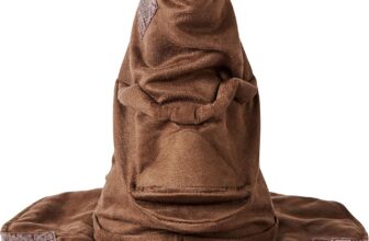 Wizarding World, Talking Sorting Hat with 15 Phrases for Harry Potter Pretend Play Kids Fancy Dress Role Play Toys for Ages 5 and up, Brown