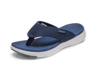 Womens Flip Flops Arch Support Comfortable Thong Sandals Breeze-2