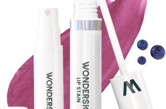 Wonderskin Wonder Blading Lip Stain Peel Off and Reveal Kit – Long Lasting, Waterproof Nude Lip Tint, Transfer Proof Natural Makeup Stain Kit (Bella)