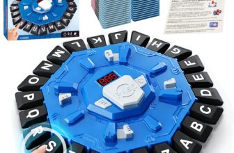 Word Game Family Board Games, Fast Paced Family Board Game, Letter Pressing Word Game Fun And Strategy Interactive Toys Learning Games For Adults Children Families