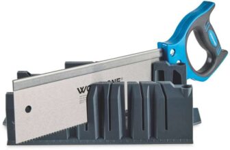Workzone Mitre Box With Saw / 3 Piece Saw Set / 3 in 1 Hacksaw