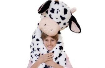 Worlds Softest Plush Jumbo Mooey the Spotted Cow Soft Toy 122cm