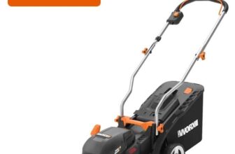 Worx 20V 33cm Brushless Cordless Lawn Mower (WG733E) Includes 4.0Ah Battery & Charger (Extra 10% Off for New Subscribers £113.30)
