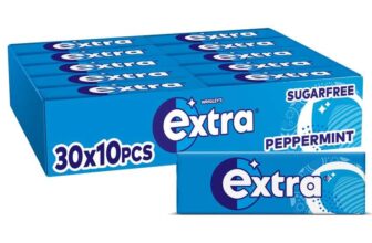 Wrigleys Extra Peppermint Sugar Free Chewing Gum Bulk Pack 30 x 10 Pieces (S&S 12.14) – plus an extra 15% off with first S&S order.