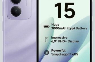 XIAOMI Redmi 15, Smartphone 8256GB, 6.9 FHD 144Hz DotDisplay, Snapdragon 685, 50MP AI dual camera, 7000mAh Battery