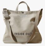 XL Canvas Tote Bag for Women, cross body bag – 100% cotton – 16 oz – large range of colours