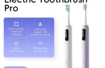 Xiaomi Oscillation Electric Toothbrush Pro – Colour Display/Ultrasonic Motor/180day/reminders w/code Xiaomi Tech World Store UK Stock