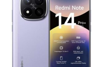 Xiaomi Redmi Note 14 Pro 5G smartphone, 12512GB, purple, 200MP pro-grade AI camera, IP68, 120W HyperCharge, AI features