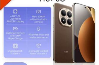 Xiaomi Redmi Note 15 Pro 5G Smartphone ( 12GB / 512GB / 6500mAh battery / 6.83 120Hz AMOLED / 200MP ) w/codeXiaomi Tech World Store