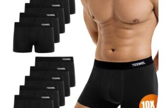 YESWEL Mens Boxers 10 Pack