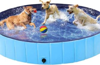 Yaheetech PVC Foldable Dog Paddling Pool 160c30cm – Shipped / Sold by Yaheetech UK