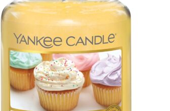Yankee Candle Scented Candle Vanilla Cupcake Large Jar Long Burning Candles: up to 150 Hours Perfect Gifts for Women
