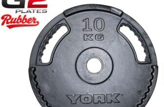 York Barbell G2 Rubber Olympic Weight Plates – Singles – 10KG /15KG – £17.99 /20KG – £23.99 /5KG – £5.99 /2.5KG – £2.99 /1.25KG – £1.49