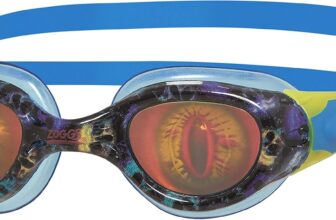 Zoggs Unisex-Youth Sea Demon Junior Hologram Lens Swimming Goggles (6-14 Years)