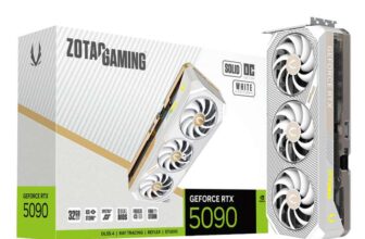 Zotac RTX 5090 GPU Solid OC White