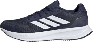 adidas Mens Runfalcon 5 Running Shoes – Legend Ink/Cloud White/Core Black, 9.5 UK