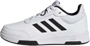 adidas Unisex Kids Tensaur Sport Training Lace Shoes – Size 4 UK Child / Cloud White Core Black