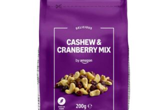 by Amazon Cashew & Cranberry Mix – 200g