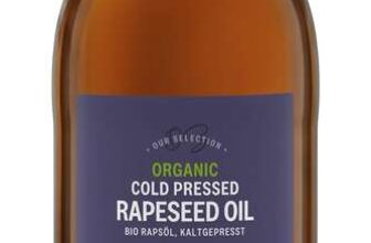 by Amazon Our Selection Organic Cold Pressed Rapeseed Oil, 1L (£4.28 S&S)