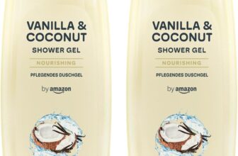 by Amazon Vanilla & Coconut Shower Gel, 2 x 500ml