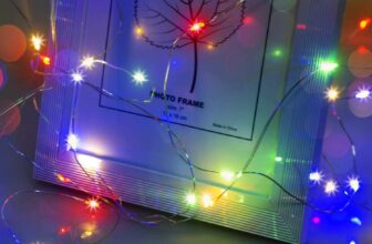 cshare LED Fairy Lights, LED String Lights with 50 Multi Color LEDs on Silver Wire Battery Powered for Wall,Wedding,Birthday,Party,Christmas,Tent,Holiday,Girls/Boys Bedroom.