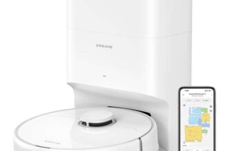 dreame D10 Plus Gen 2 Robot Vacuum Cleaner with Mop, 6000Pa Suction