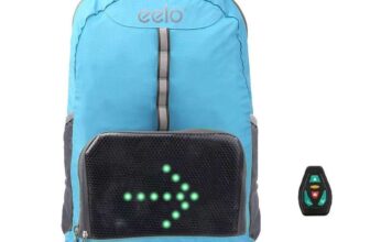 eelo Reflective Rucksack with Flashing Direction Lights