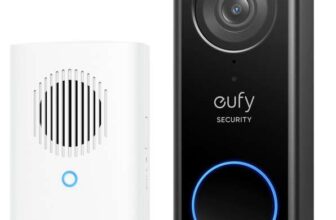 eufy E340 2K Dual Cameras Smart Video Doorbell with Chime – With Code – Free C&C
