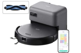 eufy Robot Vacuum C10 with Self Empty Station, 2.85-Inch Ultra-Slim Body, Up to 60 Days of Hands Free Cleaning Extra Brush AnkerDirect FBA