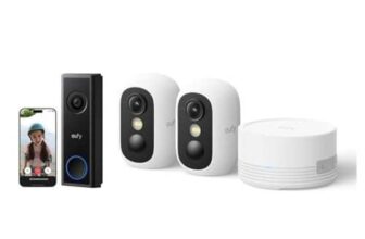 eufy Video Doorbell Camera Wireless C30 & eufyCam C35 2 Pack with HomeBase Mini (Bundle) – Sold by AnkerDirect UK FBA
