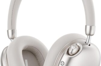 havit SPACE S1 Adaptive Active Noise Cancelling Headphones, LHDC Bluetooth 6.0 Hi-Res Wireless Over Ear Bluetooth Headphones with 5 Mic ENC, 100H Playtime, Overhead Headphones with Spatial Audio