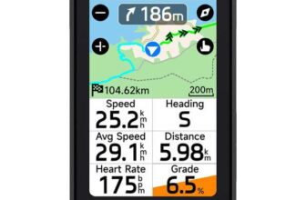 iGPSPORT BiNavi Air Bike Computer, Wireless GPS 3.0 Touchscreen MAP Voice Navigate Reroute Climb Cycling Computer