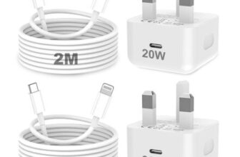 iPhone 20W PD USB-C to Lightning Cable (2-Pack)