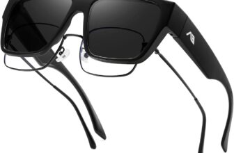 kimorn High Protection Fit Over Sunglasses Polarised Oversized UV400 for Men and Women