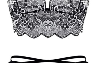 marysgift Sexy Lingerie Plus Size Suspenders Bra and Panties Set Sheer Straps Babydoll Nightwear Lace Underwear UK Size 6 8 10 12 14 16 18