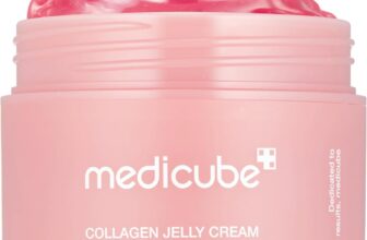 medicube Collagen Jelly Cream- Niacinamide & Freeze-Dried Hydrolyzed Collagen – Boosts skins barrier hydration and gives 24h Glow & Lifted Look – Korean skincare (1.69 Fl Oz)