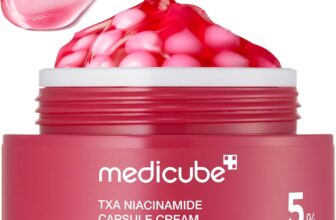 medicube TXANiacinamide Capsule Cream Dual Radiance Moisturiser, Ideal for Use After Spot Care For Uneven Skin Tone, Texture & Hydration 99% Pure Tranexamic Acid Korean Skincare 1.94oz