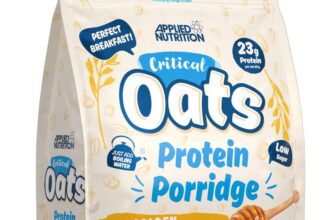 pplied Nutrition Critical Oats Advanced Protein Porridge – Whey Protein Powder Blend with Wholegrain Oats & ISO-XP Subscribe & Save £8.07