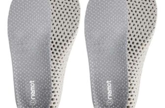 riemot 2 Pairs Comfort Insoles for Men Sport Insoles,Breathable Cushioning Shoe Inserts Quick-Dry Inner Soles for Running – S&S£5.21/ £4.93