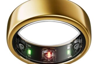 size 13 only – Oura Gen3 Horizon Smart Ring – Size 13, Gold Sleep, Heart Rate and Fitness Tracking Wearable – Up to 7 Day Battery Life