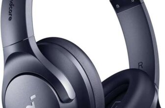 soundcore by Anker Q20i Hybrid ANC Headphones – Refurbished: Certified – With Code – Sold by Anker Refurbished Shop (UK Mainland)