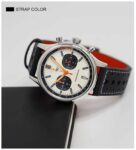 welly merck WM247M Automatic Chronograph Watch ( Seiko VK64 Mecaquartz / Date / Stainless Steel / Sapphire ) w/codeWM Watchs Creative Store