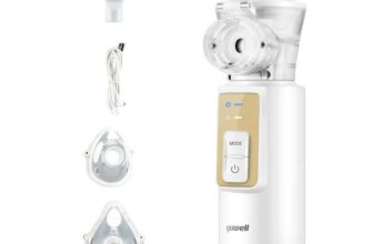 yuwell Portable Nebuliser Machine for Kids and Adults, Silent Mesh Nebuliser (M105T