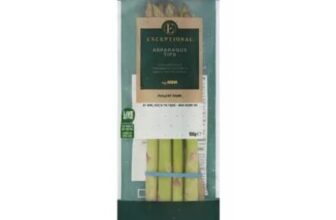 2 for £2 Exceptional by ASDA Asparagus Tips 100g