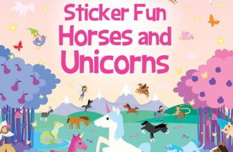 555 Sticker Fun – Horses and Unicorns Activity Book